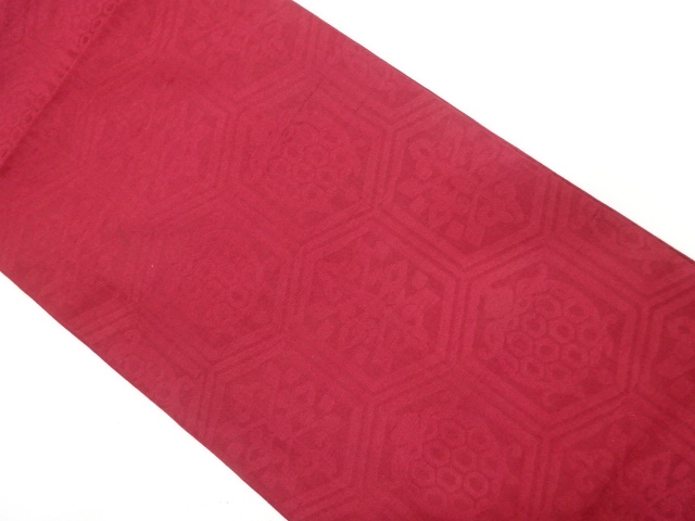 JAPANESE FUKURO OBI / WOVEN KIKKO PATTERN